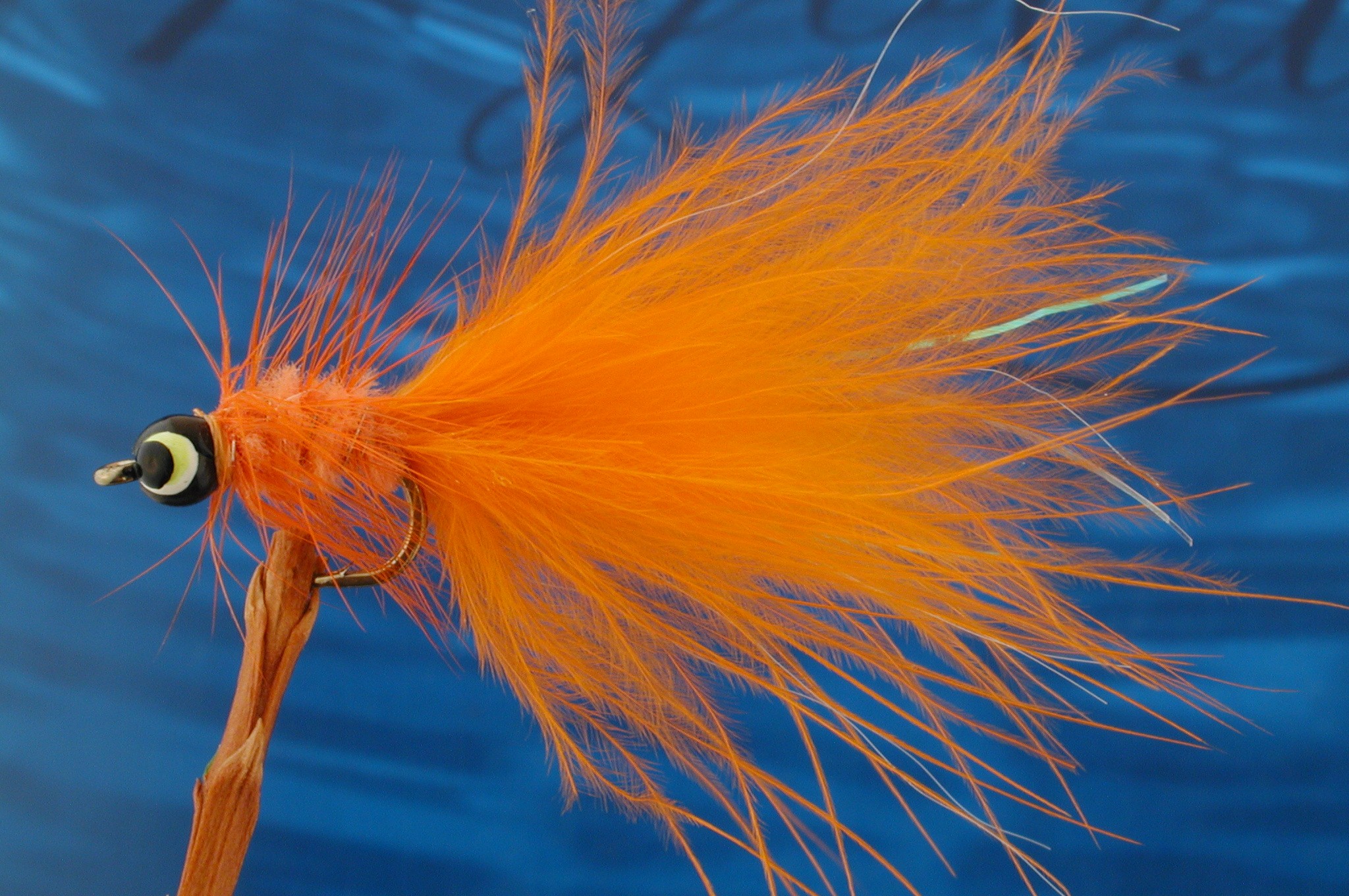 Palmered Eyed Dog Nobbler Orange